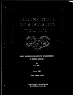 Sen, Pranab Kumar; (1994).Paired Comparisons for Multiple Characteristics: An Anocova Approach."