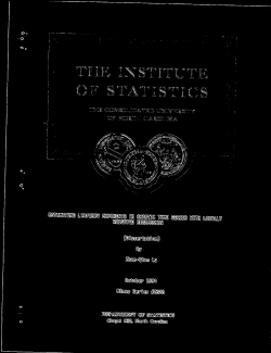 Lu, Zhan-Qian; (1994).Estimating Lyapunov Exponents in Chaotic Time Series with Locally Weighted Regression." (dissertation)