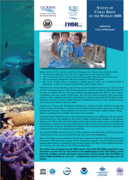 Status of the Coral Reefs of the World: 2008