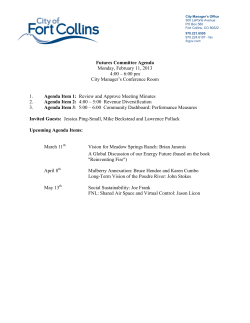Agenda