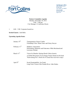Agenda