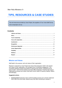 Resource 3 - Resources Tips for Managers