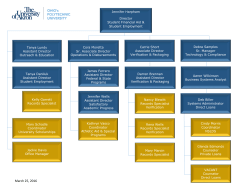 Organizational Chart