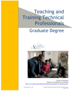 Graduate Handbook