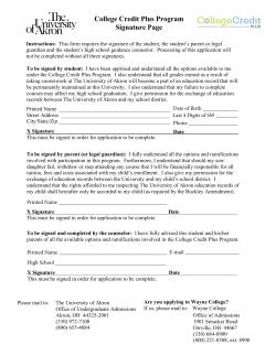 Signature page