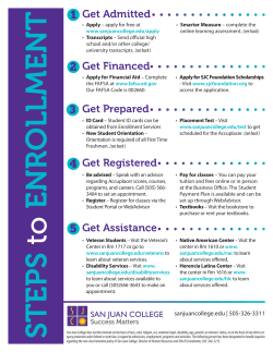 Getting Started Checklist