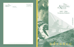 GradBulletin2003 2004