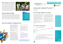 Bay Of Plenty Region and Districts: Demographic Snapshot 1986-2031