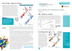 UNISA Region - key demographic trends