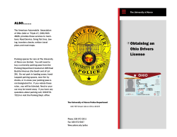 Obtaining an Ohio's drivers license