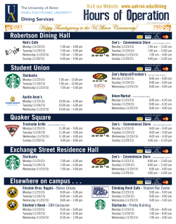 See campus dining offerings during the break