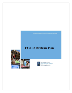 2016-2017 Strategic Plan