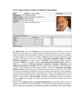 Dr. Tapan Choure
