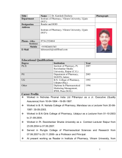 Dr. Kamlesh Dashora