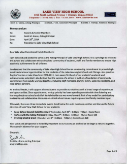 ear Lake View Parents and Family Members