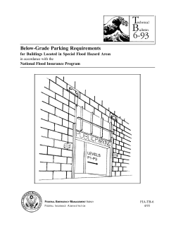 Below-Grade Parking Requirements