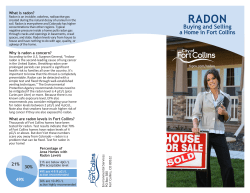 Radon Test Kit