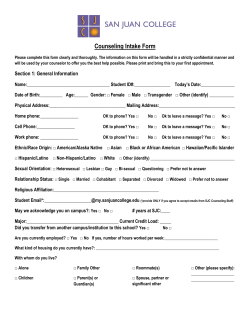 Intake Form