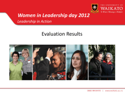 2012 Evaluation Report