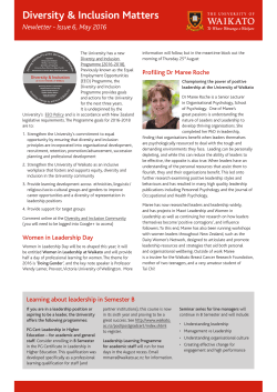 EEO Newsletter May 2016