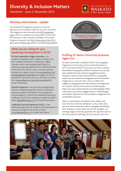 EEO Newsletter November 2015