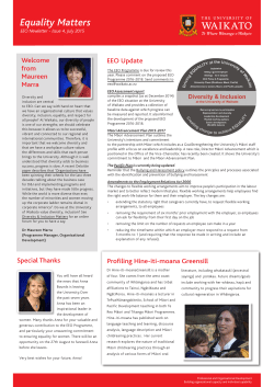 EEO Newsletter July 2015