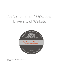 EEO Assessment Report 2015