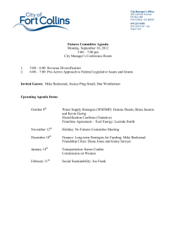 Agenda