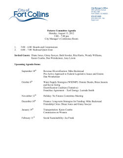 Agenda