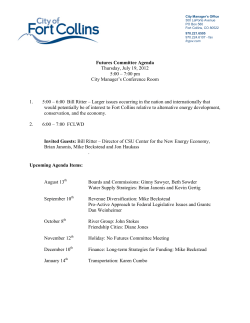Agenda