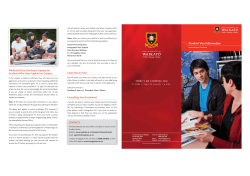 student visa information brochure