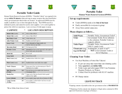Portable Toilet Guide