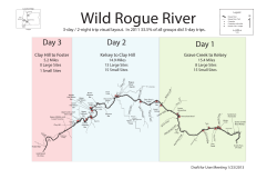 3 day and 4 day trips Campsite 2 Maps