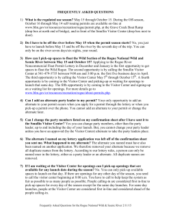 Frequently Asked Questions