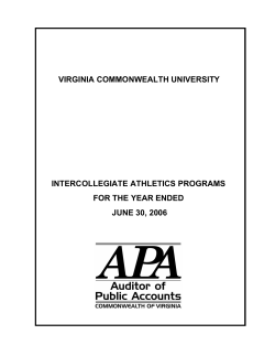 Fiscal Year Ended June 30, 2006