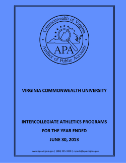 Fiscal Year Ended June 30, 2013