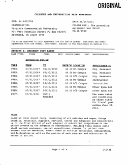 DHHS Rate Agreement FY11-12