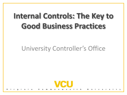 Internal Controls and Fiscal Responsibilities (PDF)