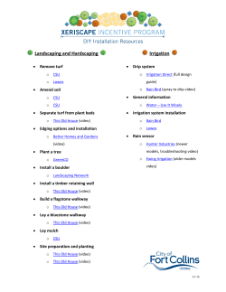 DIY Installation Resources