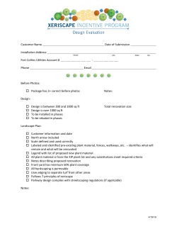 Design Evaluation