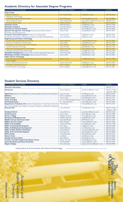 contact the department directly