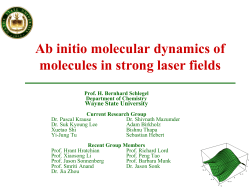 Strong Field Chemistry