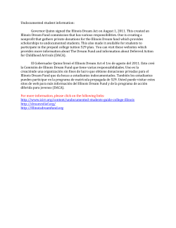 Undocumented Student Information