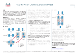 �}���`�z�b�v Fibre Channel over Ethernet �̐݌v
