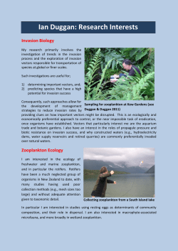 Ian Duggan's Research Interests