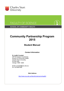 CPP Student Handbook DP 2015