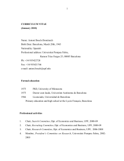 Curriculum