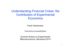 Understanding Financial Crises