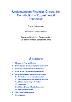 Understanding Financial Crises