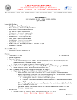 LSC Minutes 20150430